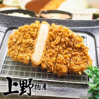 【上野物產】六本木一人份 金黃小豬排x12片(排骨 豬排)