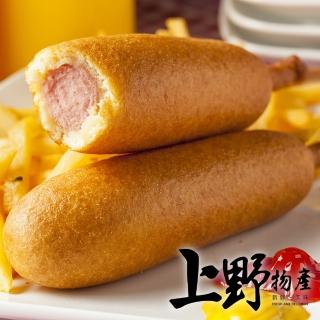 【上野物產】佛羅里達海灘流行起 裹粉炸美式香腸x5包(700g土10%/包 烤肉  烤肉組 燒肉)