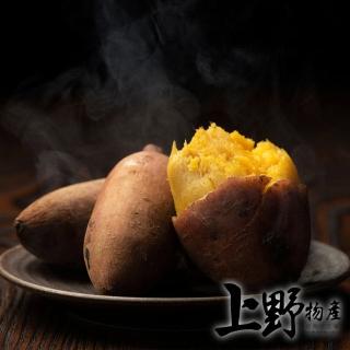 【上野物產】慢火烘烤熟成即食冰地瓜x30包(500g±10% 素食 低卡 冷凍食品)