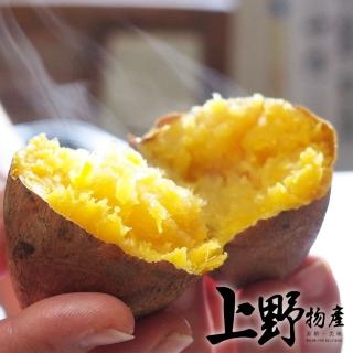 【上野物產】慢火烘烤熟成即食冰地瓜x10包(素食 低卡 輕食)
