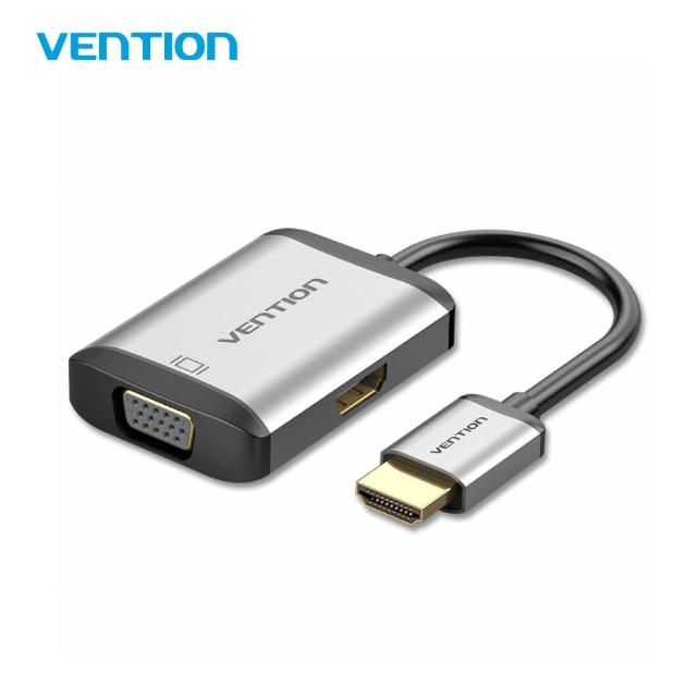 【VENTION 威迅】AFV系列 HDMI轉HDMI+VGA轉換器