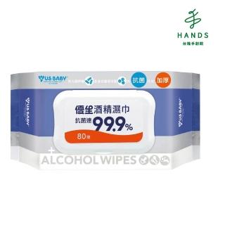 【TOKYU HANDS 台隆手創館】優生酒精濕紙巾/酒精濕巾80抽(超厚型)