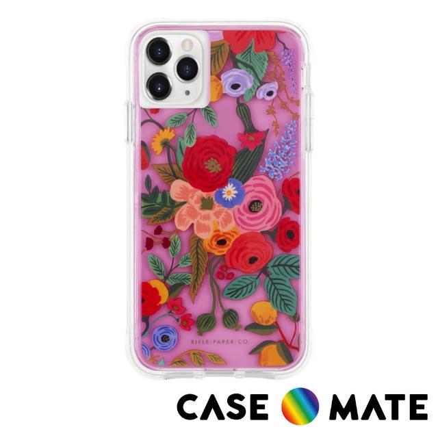 【CASE-MATE】Rifle Paper Co. 限量聯名款 iPhone 11 Pro 防摔手機保護殼 - 花園派對 紅