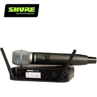 【SHURE】GLXD24 / BETA87A 高級數位無線麥克風系統(原廠公司貨)