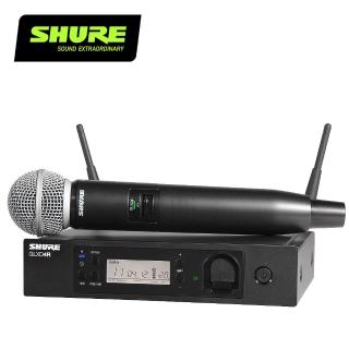 【SHURE】GLXD24R / BETA87A 高級數位無線麥克風系統(原廠公司貨)
