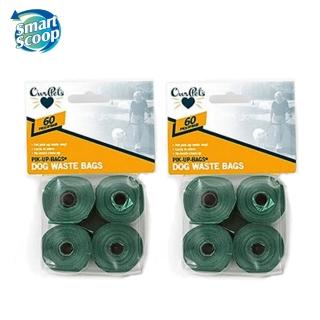 【SmartScoop】Ourpets 撿便器專用垃圾袋 60袋（2入組）(DW-10050)