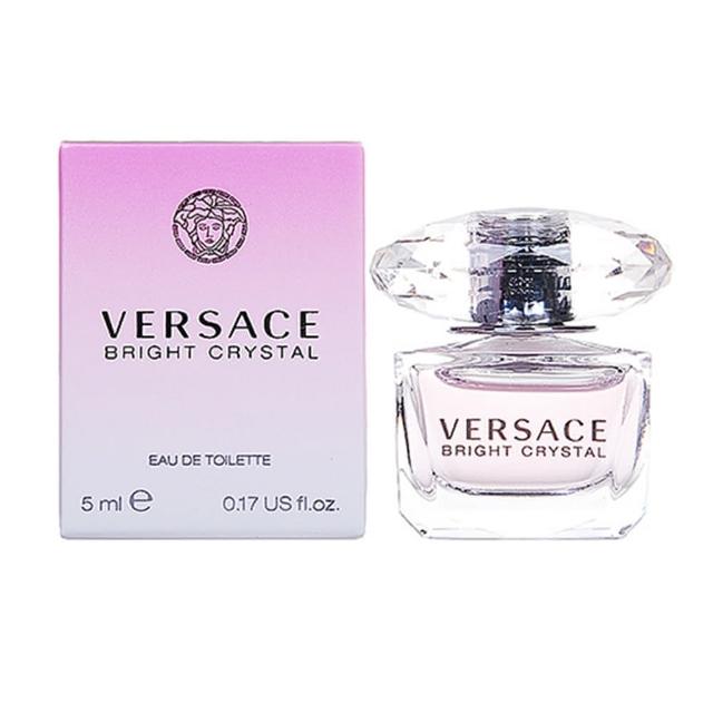 【VERSACE 凡賽斯】組合-香戀水晶女性淡香水小香(5ml)