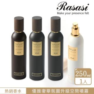 【Rasasi 拉莎斯】Hums Al Bareya/Zohoor愛慕/柔媚系列 空間香水噴霧250ml(官方直營-售完為止)