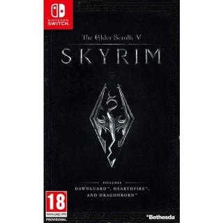 【Nintendo 任天堂】NS Switch 上古卷軸 5：無界天際 中英文歐版(THE ELDER SCROLLS V SKYRIM)