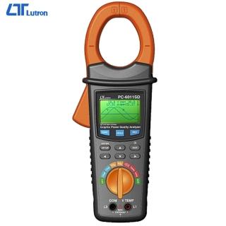 【Lutron 路昌】Lutron 路昌 PC-6011SD 記憶鉤式電力分析錶(電錶)