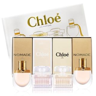 【Chloe’ 蔻依】經典香水四入禮盒(同名+白玫瑰+芳心之旅 5mlX4-國際航空版)