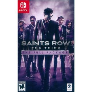 【Nintendo 任天堂】NS Switch 黑街聖徒 3 完全版 英文美版(Saints Row: The Third - THE FULL PACKAGE)