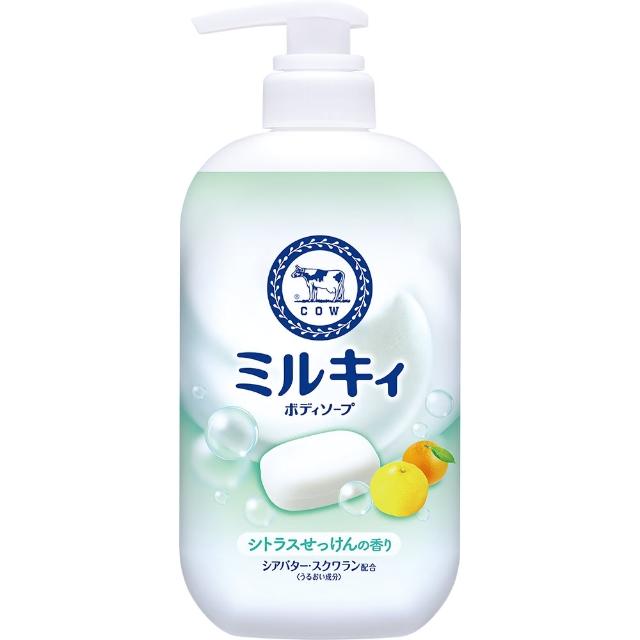 【日本牛乳石鹼】囤貨組★牛乳精華沐浴超值組(瓶500ml*1+補充包360ml*2)(沐浴乳)