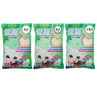 【愛寵】豆腐貓砂7L/3.2kg-6入組