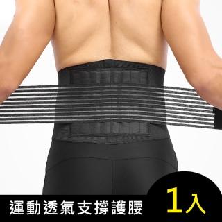 【E-life】運動透氣支撐護腰(護腰/支撐/運動/防護)