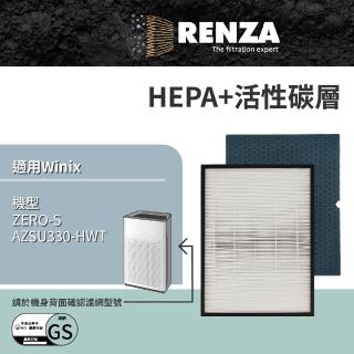 【RENZA】濾網 適用WINIX ZERO-S AZSU330-HWT(可替代WINIX GS濾網)