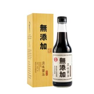 【金蘭食品】無添加原味醬油500ml