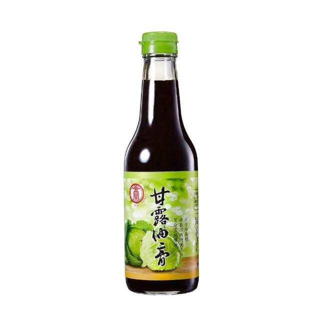 【金蘭食品】甘露油膏500ml(非基改黃豆/自然/清爽/無負擔/油膏)