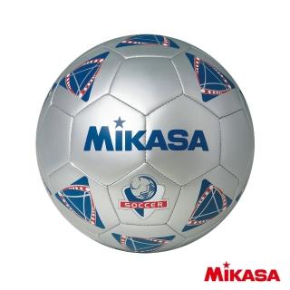【MIKASA】SS51合成皮手縫足球 灰(5號)