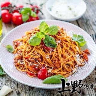 【上野物產】黑胡椒肉醬義大利麵 x3包(麵體+醬料包 310g±10%/包)