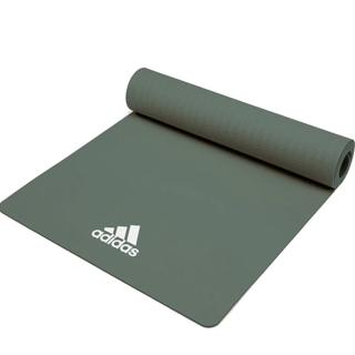 【adidas 愛迪達】Yoga 輕量波紋瑜珈墊-8mm(共兩色)