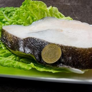 【低溫快配-鮮綠生活】嚴選鮮切大比目魚切片(250g/片 共12片-凍)