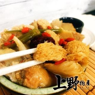 【上野物產】醇香麻油猴頭菇 剝皮辣椒口味 x3包(300g土10%/包)