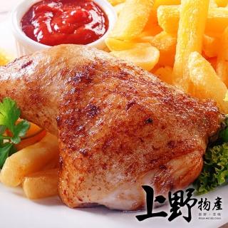【上野物產】去骨帶皮嫩雞腿排 塔香口味 x2片(116g±10%/片)