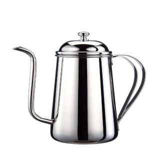 【Tiamo】滴漏式細口壺 700ml-拋光款(HA1554)