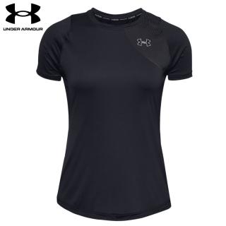 【UNDER ARMOUR】UA 女 Qualifier短T-Shirt_1353465-002(黑)