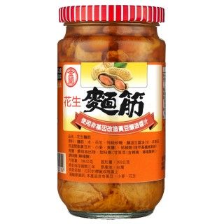 【金蘭食品】花生麵筋396g