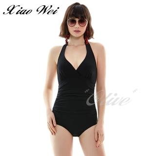 【Apple 蘋果牌】時尚大女三角連身泳裝(NO.109404)