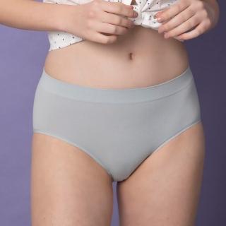 【Wacoal 華歌爾】一碼通穿-樂Panty M中腰三角褲-舒適腰圍 減輕束縛 貼身抑菌 NSU350FN(舒適灰)