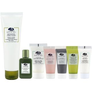 【ORIGINS 品木宣言】執米不悔天然微晶煥膚霜 125ML + 明星保養六件組〈百貨公司貨〉