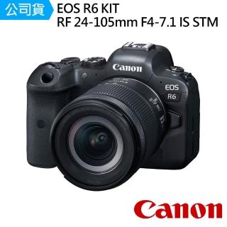 【Canon】EOS R6+RF24-105mm f/4-7.1 IS STM 單鏡組(公司貨)