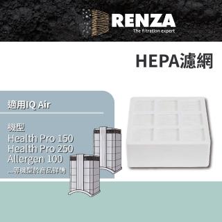 【RENZA】HEPA濾網 適用IQAir 空氣清靜機 HealthPro 250(可替代HyperHEPA H12/H13)