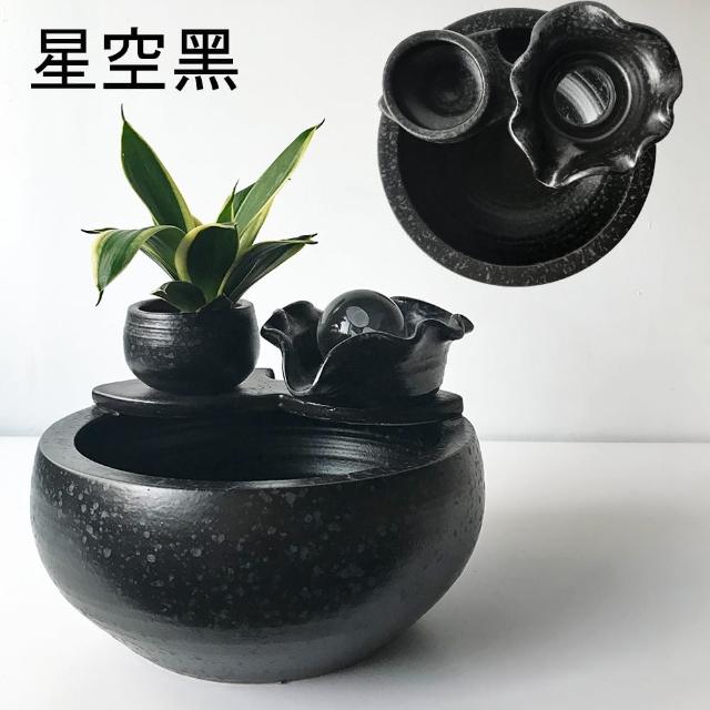 開運招財滾球流水組 -附沉水馬達、6公分滾球(流水盆/招財流水)