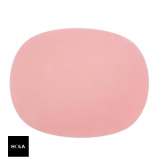 【HOLA】NOORT丹麥皮革餐墊橢圓 紅鶴