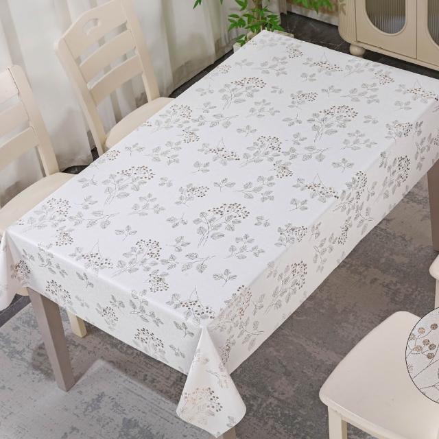 【巴芙洛】北歐色彩布貼合素色系防水防油桌巾-140X180cm(布貼合防水防油桌巾/餐桌巾/桌布/桌墊/台布/)