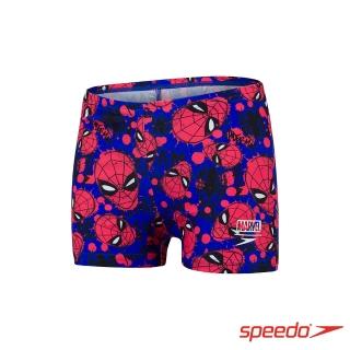 【SPEEDO】幼童 運動四角泳褲(蜘蛛人)