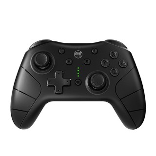 【Nintendo 任天堂】良值 Switch副廠 PRO 四代NFC版 語音喚醒無線連發可調節震動手把 L385(公司貨-沉穩黑)