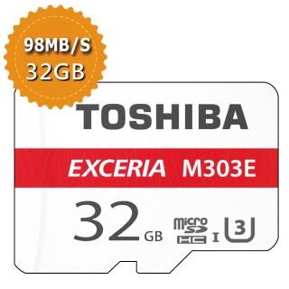 【TOSHIBA 東芝】M303E Micro SDHC 32GB(平行輸入)