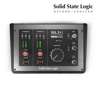 【Solid State Logic】SSL 2+│2輸入/4輸出USB錄音介面(高品質錄音介面)