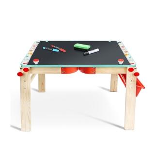 芬蘭 Top Bright 二合一畫板書桌(藍邊框/SF001131)