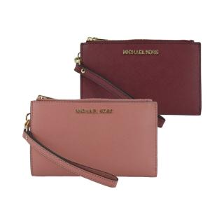 【Michael Kors】JET SET TRAVEL 防刮多功能手拿皮夾/手機包(現貨多色可選)