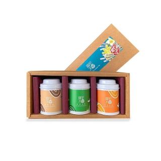 【無藏茗茶】無花不茶原葉茶葉-經典3款花茶禮盒(3g三角茶包花茶禮盒)