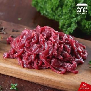 【清真市集】炒牛肉絲-150g/2包入增量包(台灣溯源溫體牛肉-60年清真國際牛肉店)