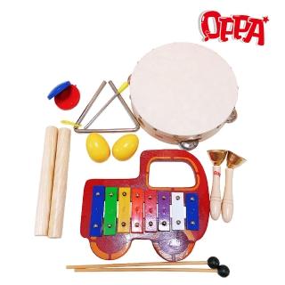 【OPPA 奧福樂器】鐵琴組合樂器包 音樂律動 兒童初階樂器組(幼兒教育 小樂器)