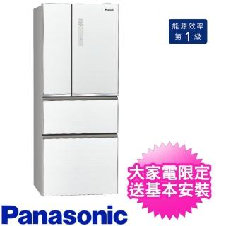 【Panasonic 國際牌】500公升四門變頻玻璃翡翠白(NR-D501XGS-W)