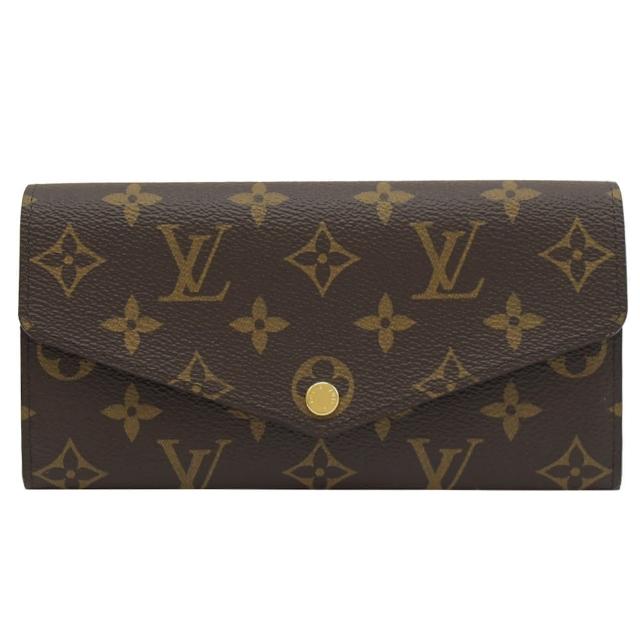 【Louis Vuitton 路易威登】LV M60531 新版熱銷款經典花紋扣式長夾(現貨)